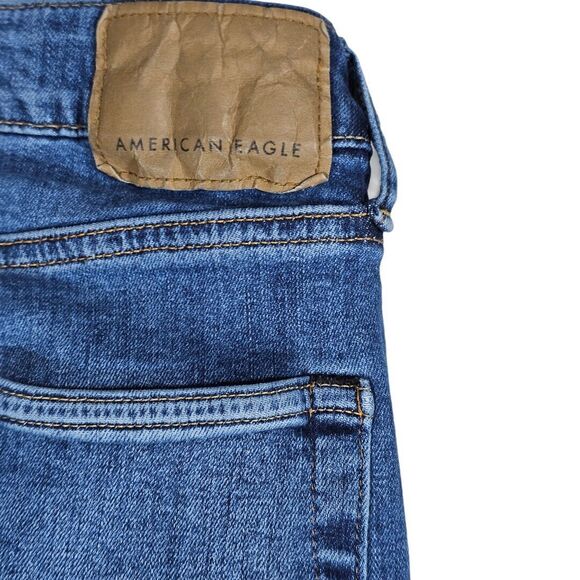 American Eagle Jeans Size W30 L34 Mens Athletic Fit Skinny Preppy City - Picture 4 of 7